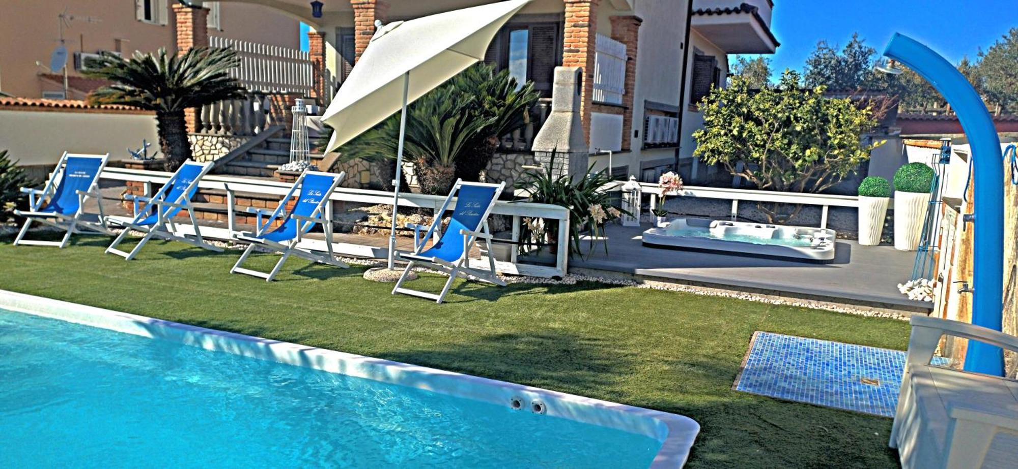 Alloggi Turistici Con Piscina Palestra Jacuzzi Sauna Анцио Екстериор снимка