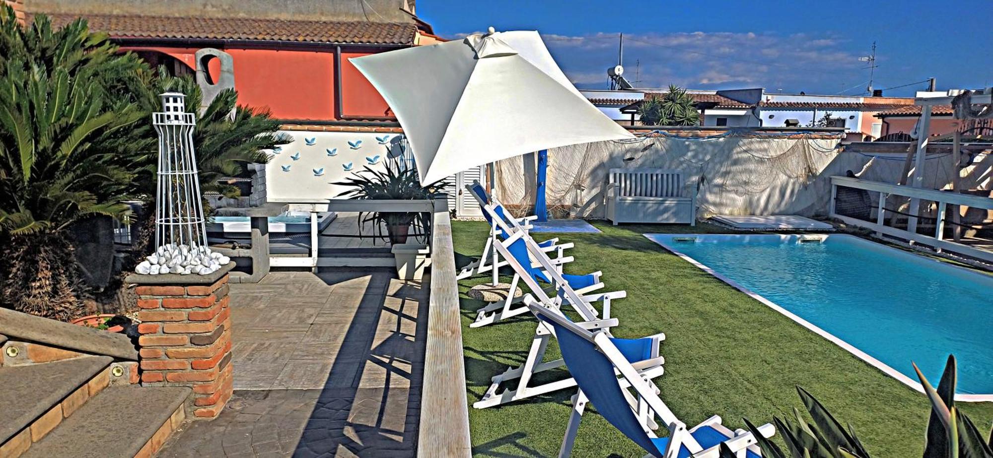Alloggi Turistici Con Piscina Palestra Jacuzzi Sauna Анцио Екстериор снимка
