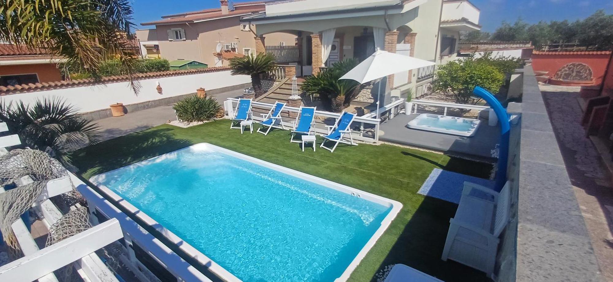 Alloggi Turistici Con Piscina Palestra Jacuzzi Sauna Анцио Екстериор снимка